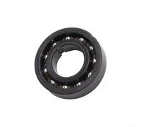 Linnkyfloa Cm pour aspirateur de piscine 6x6x6 noir supplémentaire pour ensemble principal compatible 2 pièces en plastique pour roulement Hayward - Kit de remplacement de roulement de turbine compact