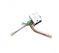 Linnkyfloa Déshumidificateur d'électrovanne à angle droit en laiton compatible avec R22 R407C R410A, vanne de dégivrage électromagnétique 4,2 MPa 120C (FDF6A)