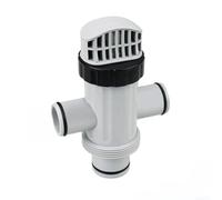 Linnkyfloa Kit d'accessoires de piscine 14 pièces : tuyau d'air en forme de L, valves à piston, joints toriques, pompes à double réservoir (modèle 11872) pour vidange de vidange