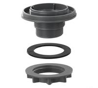 Linnkyfloa Kit de connecteur fileté pour filtre d'entrée Intex 10744 10256 avec écrou de raccord de tuyau et rondelle en caoutchouc compatible avec 26341W 26345W 26375EH 26761EH