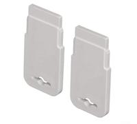 Linnkyfloa Lot de 2 globes oculaires de piscine pour démontage de siège Hayward Hydrostream Retour Raccords Sp1419a/b/c/d/e - Équipement d'hivernage en plastique 8,9 x 10,1 cm - Argent