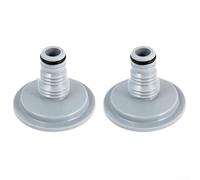 Linnkyfloa Lot de 2 ou 4 adaptateurs de tuyau pour filtre à sable P6614, compatibles avec les modèles antérieurs à 2024, pièces d'aspirateur de piscine robustes en polypropylène avec verrouillage