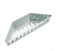 Linnkyfloa Panier à charbon de bois galvanisé de 38,1 cm - Grille de cuisson indirecte - Pour rôtir et rôtir - Argenté (0,6 mm)