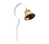 Linnkyfloa Sonnette de porte de style vintage pour décoration de maison ou | Design esthétique rétro, améliore la décoration de magasin, se marie avec les styles d'intérieur, augmente l'attrait visuel