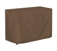 Linnkyfloa Table de barbecue d'extérieur PC3404S, chariot étanche à la poussière 420D avec cordon de serrage, résistant au vent, protection pour îlot de barbecue, 102 x 61 x 82 cm (café)
