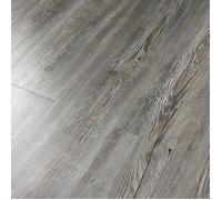 Lino Sol Adhesif Bois Gris lle PVC Adhesive Sol pour Salle de Bain Cuisine 90x15CM Parquet 90x15CM, 18 Pièces Bois Gris BO SOLS PVC