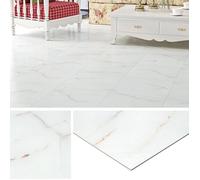 Lino Sol Adhesif Chambre Marbre Blanc et Or lle PVC Adhesive Sol Salle de Bain Marbre 32 lles Marbre Blanc et Or MARBRE BL SOLS PVC