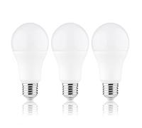 Linqzxz Pack de 3 ampoules LED,13W équivalent 100 watts, blanc chaud 2700K | 1521 lumens culot E27,non dimmable,durée de vie de 15 000 heures pour chambre à coucher,salon, bureau
