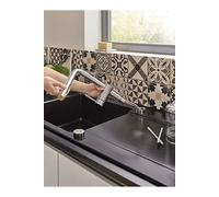 Linus De S Vario Robinet De Cuisine, Surface Métalliques, Chrome, Haute Pression, Argent, 514277
