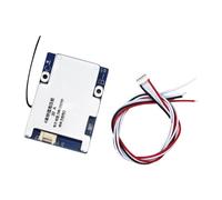 Linvimia 4 cordes Lithiums Panneau BMS phosphate de fer 40 A à 200 A réglable avec protections complètes pour systèmes de gestion de batterie Panneau de protection de batterie