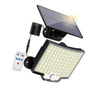 Linvimia Détecteur de mouvement Éclairage paysager Éclairage de stationnement pour usage communautaire et professionnel avec plusieurs options d'alimentation Lampes solaires ABS