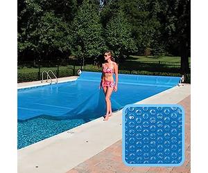 Linxor - Bâche à Bulles, Couverture Solaire découpable pour Piscine enterrée ou Hors Sol - 6 x 13 m - 300 microns - Bleu - Plusieurs Tailles Disponibles
