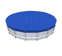 Linxor - Bâche de Protection réversible 4 Saisons pour Piscine Hors Sol - 150 GSM - Bleu et Gris - Plusieurs Formes et Tailles