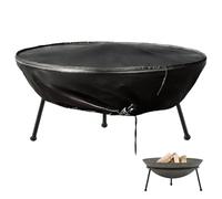Linxor Housse de protection pour brasero BChe Imperméable Diam 85 cm x H 40 cm Noir