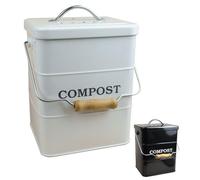 Linxor - Composteur, bac, Poubelle à Compost de Cuisine Rectangle - 3 L - Plusieurs Coloris