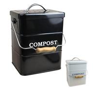 Linxor - Composteur, bac, Poubelle à Compost de Cuisine Rectangle - 3 L - Plusieurs Coloris