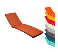 Linxor - Coussin déhoussable pour Bain de Soleil, transat - 183 x 60 cm - Plusieurs Coloris