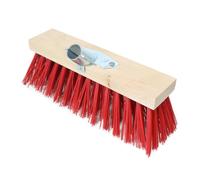Balai cantonnier en bois - 32 cm - Rouge