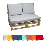 Linxor - Kit de Coussins pour Palette déhoussables - Plusieurs Coloris