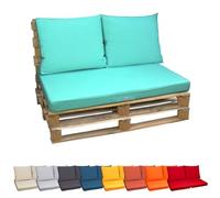Linxor - Kit de Coussins pour Palette déhoussables - Plusieurs Coloris