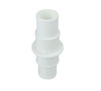 Liaison, raccord 32/32, 38/38, 32/38 pour tuyau flottant de pisicne - Blanc