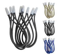 Linxor ® Lot de 10 tendeurs sandows Cabiclic avec Embout basculant - 4 Coloris