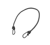 Linxor - Lot de 10 tendeurs sandows élastiques avec 2 Crochets - 5 Tailles de 40 à 150 cm - Noir