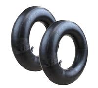 Linxor - Lot de 2 chambres à air valve droite pour brouette, diable, chariot, tondeuse ou autre - 4.00/3.50-6