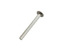 Linxor - Lot de 20 pitons Fixes d'ancrage Droit - Diam 8 x 80 mm