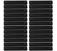 Linxor - Lot de 24 aimants pour moustiquaire ou rideau, clips magnétiques autocollants pour porte ou fenêtre - Plusieurs coloris