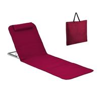 Linxor - Matelas, transat, Tapis de Plage avec Dossier inclinable et Sac de Transport - Plusieurs Coloris Disponibles