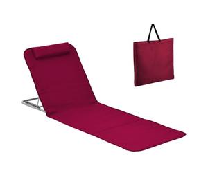 Linxor - Matelas, transat, Tapis de Plage avec Dossier inclinable et Sac de Transport - Plusieurs Coloris Disponibles