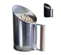 Linxor - Pelle à granulés, pellets en Fer de Zinc et poignée en Bois - 1.5L - Plusieurs Coloris
