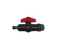 Linxor Raccord connecteur de tuyau pour récupérateur d'eau de pluie - Noir