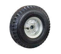 Linxor - Roue Gonflable pour Chariot 25 x 7.5 cm - Axe 16 mm
