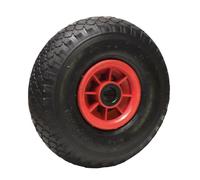 Linxor - Roue Gonflable pour Chariot 26 x 8.5 cm - Axe 25 mm