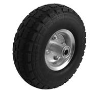 Linxor - Roue increvable pour Chariot 25 x 8 cm - Axe 16 mm