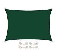 Linxor - Voile d'ombrage rectangulaire pour terrasse, Jardin, Toile imperméable et résistant UV - Plusieurs Tailles et Coloris