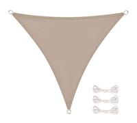 Linxor - Voile d'ombrage rectangulaire pour terrasse, Jardin, Toile imperméable et résistant UV - Plusieurs Tailles et Coloris