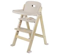 Lionelo Floris Chaise Haute Bébé Évolutive, 6 Mois-12 Ans, Beige | Chaise Haute jusqu’à 15 kg, Chaise Enfant jusqu’à 40 kg, Siège et Repose-Pieds Réglables, Plateau Amovible, Harnais 5 Points