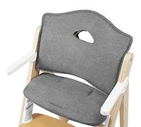 Lionelo Floris Coussin Chaise Haute Bébé, Doux, Compatible Floris, Lavable | Pour Dossier 41 x 29 cm et Assise 41 x 23,5 cm, Passages pour Harnais, Fixation Velcro, 100 % Polyester, Lavable à 30°C