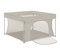 Lionelo Paco Parc Bébé Pliable 111 x 111 cm (0-48 Mois), Léger 4,1 kg | Pliage Rapide sans Outils, Entrée Latérale Zippée, Filets Respirants, Format Compact, Sac de Transport Inclus, jusqu'à 15 kg