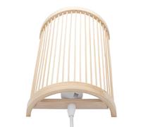 LIOOBO Applique Murale en Bambou Tissé Simple Éclairage Intérieur Beige Lampe de Chevet Créative pour Chambre et Salon