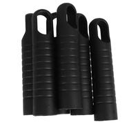 LIOOBO Poignées de Rechange pour Balai en PP Noir Lot de 6 avec Prise Optimale pour Usage Ménager et Entretien Facile