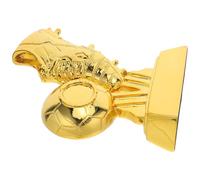 LIOOBO Trophée de Football Décoration Réaliste et Gravée Souvenir Sportif en Résine Dorée Passionnés Joueurs de Football à Domicile