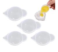 Lipfer 5pcs Tasses De Mélange en Silicone Bijoux Fabrication De Distribution Tasse Mini Mesurer Tasse De Moule De Moule Outils De Modulation De Couleur pour Le De Résine Époxy Artisanat