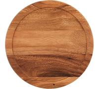 Lipper International Plateau tournant en Bambou 35,6 cm, Bois Dur, Acacia, 25,4 cm