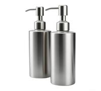 Liquide Acier 304 pour Pompe pour facile 2 Liquide Acier 304 | Acier 304 pour premium, fini argenté élégant, résistant aux taches d'eau et d'huile, pour idéal comptoir
