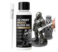 Liquide Brillant Impression 3D 50 ml vernis lissant transparent haute | Brillance des impressions 3D Bricolage Noël adultes déco maison toile cadre dessous de verre meubles