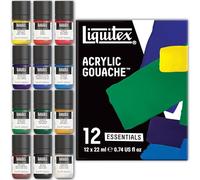 Liquitex 3699325 Peinture, Acrylique, 12X22 ML Essentiel, 22 ml (Lot de 12)